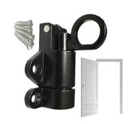 Verrou de porte à charge automatique - Verrou de porte à ressort, goupille de verrouillage à ressort en aluminium | Anneau de traction de sécurité à ressort Bounce Verrou de porte automatique avec vis