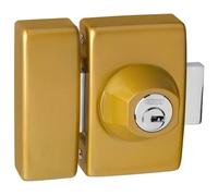 Verrou de porte - cylindre/cylindre - 45 mm - bronze - V83 STYL' ABUS