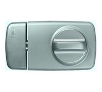 ABUS 532931 7010 S Verrou de porte avec bouton tournant Argent