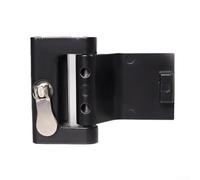 Verrou de porte antivol portable pour voyage et utilisation à la maison - Bloque la protection des entrées non autorisées - Construction en alliage de zinc - S'adapte aux portes standard