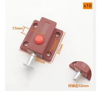 Verrou De Porte Automatique Chi Board,Loquet De Porte,Fenêtre,Boîte D'armoire,Loquet De Fenêtre,Sécurité À Domicile,Quincaillerie De Meubles,10 Pièces - Type B1