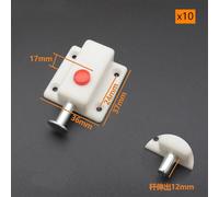 Verrou De Porte Automatique Chi Board,Loquet De Porte,Fenêtre,Boîte D'armoire,Loquet De Fenêtre,Sécurité À Domicile,Quincaillerie De Meubles,10 Pièces - Type B3