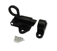 Verrou de porte automatique - Conception de serrure à ressort - Mécanisme de fermeture en aluminium - Construction de loquet à fermeture automatique - Fonction anneau de traction de sécurité