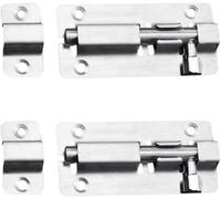 Verrou de porte coulissante en acier inoxydable épais facile à caler avec vis 12/24 - Robinet utilitaire Sk Out, Normal