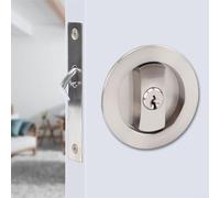 Verrou de porte coulissante invisible de sécurité durable pour porte coulissante simple côté - Accessoires de quincaillerie pour portes coulissantes