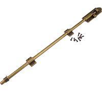 Verrou de porte coulissante, pêne dormant coulissant, loquet à 10 cm, verrous glissière, loquets coulissants, serrures renforcées for(40cm)