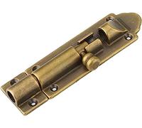 Verrou de porte coulissante, pêne dormant coulissant, loquet à 10 cm, verrous glissière, loquets coulissants, serrures renforcées for(2cm)