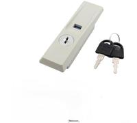 Verrou de porte coulissante pour armoire de rangement et armoire de rangement, corps en ABS avec noyau en alliage de zinc, indicateur d'état rouge-bleu, design minimaliste moderne pour bureau et