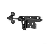 Verrou de porte coulissante pour jardin et terrasse en acier carbone robuste avec installation complète