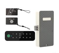Verrou de porte d'armoire avec empreinte digitale, NFC, application et carte, serrure électronique de tiroir de maison, installation horizontale ou verticale, sécurité ABS (A)