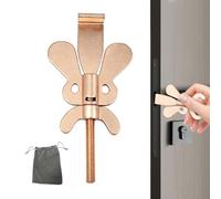 Verrou de porte de en acier inoxydable - Dispositifs de sécurité | Verrou de porte temporaire pour chambre, appartement, dortoir, salon seul, location, empêche l'entrée non autorisée