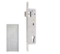 Verrou de porte de garage | Verrouillage de porte à un point en acier inoxydable, fermeture coulissante pour armoire, cuisine, garde-manger, poulailler, grange