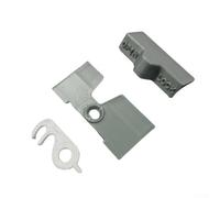 Verrou de porte de réfrigérateur avec plaque arrière renforcée conçue pour les réfrigérateurs Dometic RV et modèles similaires (gris)