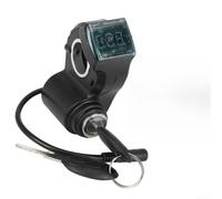 Verrou de porte de scooter électrique avec interrupteur d'affichage à 3 broches pour Kukirin G2 Pro, matériau ABS étanche pour une utilisation durable (femelle)