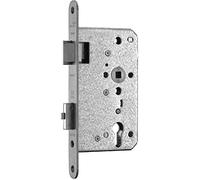 Verrou de porte d'évacuation 1128, 2 volets, EN 179, DM 65/24, gauche, acier inoxydable