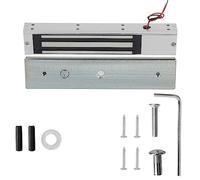 Verrou de porte électromagnétique à force de maintien de 280 kg, alimenté en CC 12 V ; verrou magnétique électrique avec indicateur LED ; verrouillage de porte simple à sécurité de