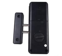 Verrou de porte électronique d'intérieur pour construction en bois avec carte IC pour déverrouiller et monter pour façade propre