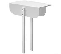 Verrou de porte en acier Q235 robuste à deux volets, design réglable pour la sécurité des enfants et des animaux domestiques, sans perçage, installation facile à glisser sur le placard, garde-manger