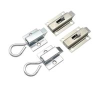 Verrou de porte en alliage de Zinc, sécurité automatique, matériel de verrouillage à rebond à ressort for porte de fenêtre, 1 pièce(Xk1003-2T)