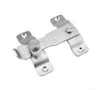 Verrou de porte fiable en acier inoxydable avec vis fendue, conçu pour une sécurité durable sur les portes intérieures