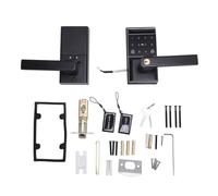 Verrou de Porte Intelligent à Empreinte Digitale, Serrure Électronique en Alliage d'Aluminium, 5 Modes de Déverrouillage - Reconnaissance Avancée, Mot de Passe Virtuel, Sécurité