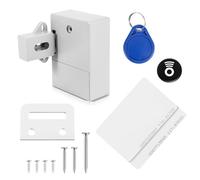Verrou de porte invisible avec capteur intelligent RFID à ouverture libre pour armoire à chaussures tiroir serrure électronique sombre