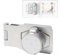 Verrou de porte numérique à mot de passe électronique en alliage de zinc avec chargement USB, code sécurisé de 4 à 16 chiffres pour la maison, le bureau, le tiroir, le réfrigérateur, pas de perçage