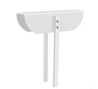 Verrou de porte pliable sécurisé pour portes doubles avec double poignée pour garder les tout-petits et les animaux domestiques hors des lieux de rangement de la maison