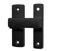 Verrou de porte portable robuste à 180 degrés - Accessoire d'installation facile pour hôtel, salle de bain, garages et armoires, serrure de porte de garage