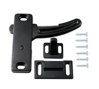 Verrou de porte pour écran - Kit de poignées de fenêtre d'écran - Pièces de rechange pour la porte passager avec vis - Poignée antidérapante - Partie ergonomique et - 4,72 pouces - Serrure de