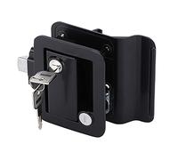 Verrou de porte pour yacht - Double loquet de porte de remorque - Intérieur en alliage galvanisé pour serrure de porte de camping-car pour yacht