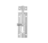 Verrou De Porte Verrou de sécurité porte en acier inoxydable, 2/4/6/8/10 pièces, boucle verrouillage fenêtre, boulons tour coulissante épais, loquet quincaillerie for la maison(20Pcs)