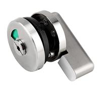 Verrou de Porte WC avec Indicateur Libre/Occupé, Serrure de Salle de Bain en Alliage de Zinc, Loquet de Confidentialité