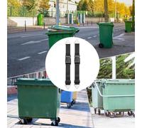 Verrou de poubelle - Verrouillage à sangle souple réglable, dispositif de sécurité robuste à l'épreuve des animaux, ajustement flexible et sécurisé | Conception de protection pratique pour les bacs à