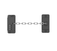 Verrou De Protection De Sécurité Pour Enfants,Blocage Réglable,Anti-Basculement Des Meubles,Serrures De Porte Et De Fenêtre De Réfrigérateur,Mise À Niveau - Type Noir 1