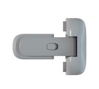 Verrou de réfrigérateur - Loquets de porte de congélateur 9,8 × 7,6 × 2 cm avec adhésif | Verrou de sécurité pratique pour enfants | Facile à installer | Verrous de réfrigérateur pour adultes, protège