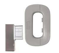 Verrou de réfrigérateur pour - Sécurité enfant - Serrure de réfrigérateur - Serrure de porte de réfrigérateur - Sécurité enfant pour armoire, tiroir, congélateur, four