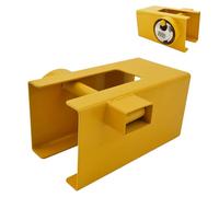 Verrou de remorque, accessoires automobiles universels en acier inoxydable, coupleur d'attelage de remorque | pour outils, porte, conteneur, équipement de piste, cric de sol, tondeuse à gazon