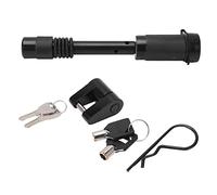 Verrou De Remorque Antivol Zinc, Kit De Serrure Boulon 5/8 Pouces Et Verrou De Coupleur 1/4 Pouces - Haute Résistance, Protection Contre Le Vol, Pour Camping - Car Et Véhicul