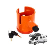 Verrou de remorque - Outils antivol universels en acier robuste, verrou d'attelage de remorque | pour porte, conteneur, équipement de piste, cric, tondeuse à gazon, pick, outils de remorquage de