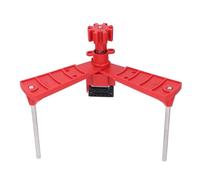 Verrou de robinet à bille pour tuyau, poignée de sécurité universelle multifonction à double bras pour l'isolation énergétique, dispositif de verrouillage de valve en nylon