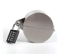 Verrou de robinet activé par mot de passe pour robinets extérieurs qui s'adapte aux dimensions standard du bavoir et minimise le risque de fuite