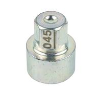 Verrou de roue de pneu de voiture, vis antivol, écrou de cosse, boulon #45, douille de clé de retrait Compatible avec le dissolvant de manchon de pneu F12, accessoires de voiture