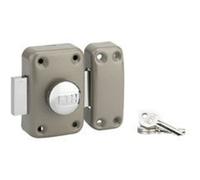 Verrou de s?ret? ? bouton et cylindre apache 40mm p?ne 160mm