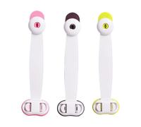 Verrou de Sécurité 3 Pièces pour Armoire Bébé en Abs | Cabinet et Portes de Réfrigérateur, Retrait sans Trace, Lot de 3, Usage pour Jeunes Enfants Garçon et Fille