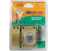 Bricard Verrou 1951 à bouton Cylindre 40 mm Ø 22 mm Doré