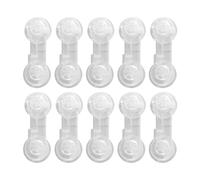 Verrou De Sécurité Enfant 10X Protection Adhésive Placard Sécurisé | Serrure de porte de placard et d'armoire de cuisine pour la sécurité des petits Pour La Maison, Les Meubles, La Cuisine, Le