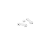 Verrou de sécurité enfant adhésif 5105-2 blanc crochet lot de 2