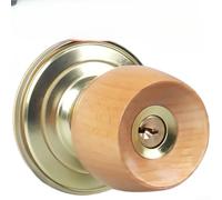 Verrou de Sécurité pour bois Massif 70mm pour Intérieur Verrou | pour bois de hêtre pour durable, cylindre pour en pour cuivre, finition lisse, pour style classique, résistance usure(B)