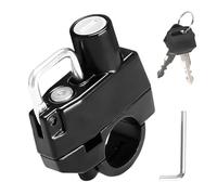 Verrou de sécurité pour Casque - Fixation de Montage sur Guidon, Accessoire de prévention du vol, équipement de Verrouillage en métal, Article de Protection pour Le Cyclisme | Mécanisme de ver